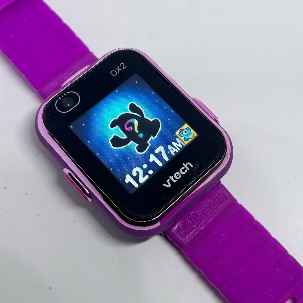 VTECH DX2 VT20192 Kids Purple Digital Watch New Battery Working New Battery - Picture 3 of 8